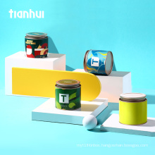 Tianhui Screw Lid Airtight Paper Tube Packaging Composite Paper Cans